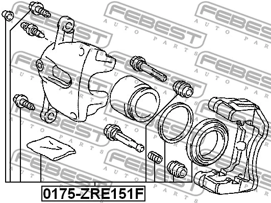 Repair Kit, brake caliper