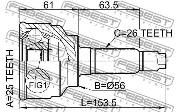 Joint Kit, drive shaft