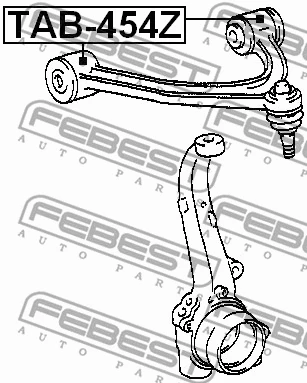 Mounting, control/trailing arm