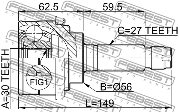 Joint Kit, drive shaft