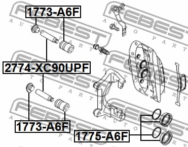Repair Kit, brake caliper