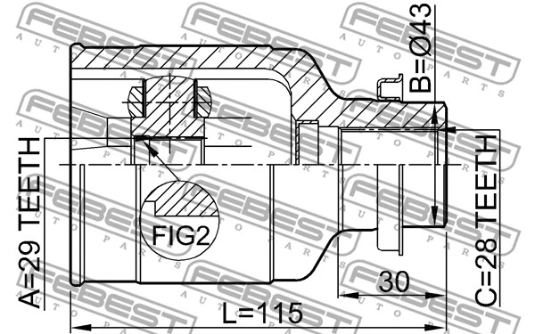 Joint Kit, drive shaft