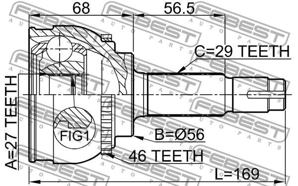 Joint Kit, drive shaft