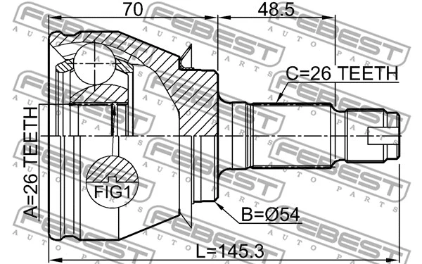 Joint Kit, drive shaft