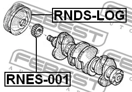 Belt Pulley, crankshaft