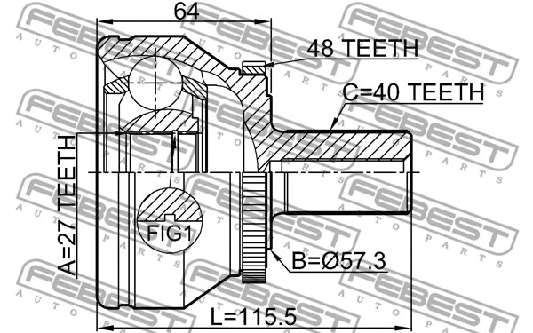 Joint Kit, drive shaft