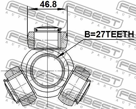 Spider Assembly, drive shaft