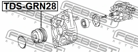 Belt Pulley, alternator