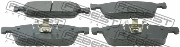 Brake Pad Set, disc brake (2101-CBSF)