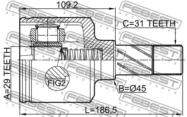 Joint Kit, drive shaft