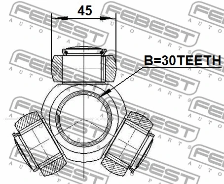 Spider Assembly, drive shaft