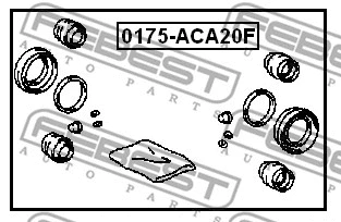 Repair Kit, brake caliper