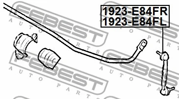 Link/Coupling Rod, stabiliser bar