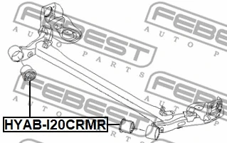Bushing, axle beam
