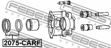 Repair Kit, brake caliper