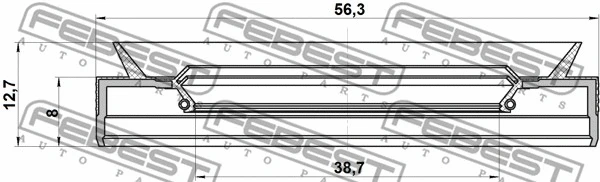 Shaft Seal, automatic transmission