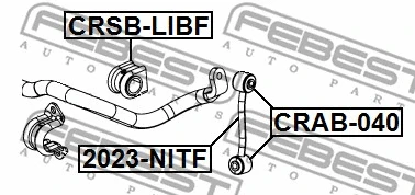 Link/Coupling Rod, stabiliser bar