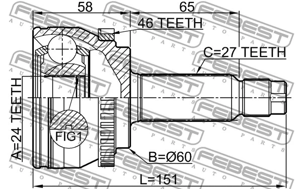 Joint Kit, drive shaft