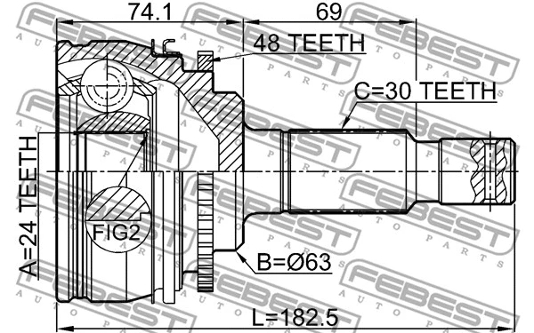 Joint Kit, drive shaft