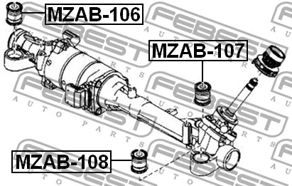 Mounting, steering gear