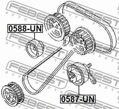 Tensioner Pulley, timing belt