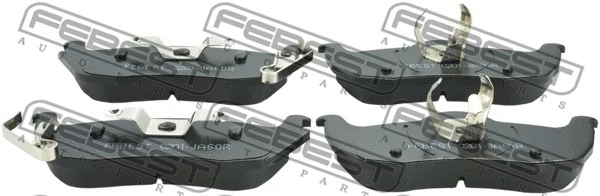 Brake Pad Set, disc brake (0201-JA60R)