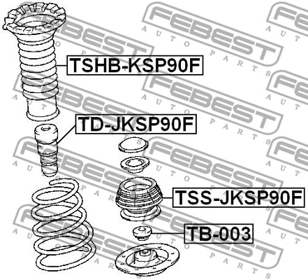 Suspension Strut Support Mount