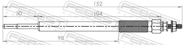 Glow Plug (01642-004)