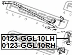 Link/Coupling Rod, stabiliser bar