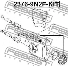 Repair Kit, brake caliper