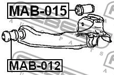 Mounting, control/trailing arm