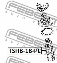 Dust Cover Kit, shock absorber