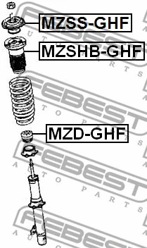 Protective Cap/Bellow, shock absorber