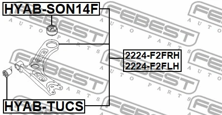 Control/Trailing Arm, wheel suspension