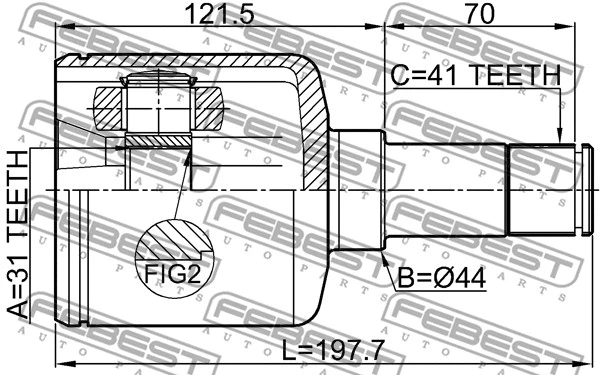 Joint Kit, drive shaft