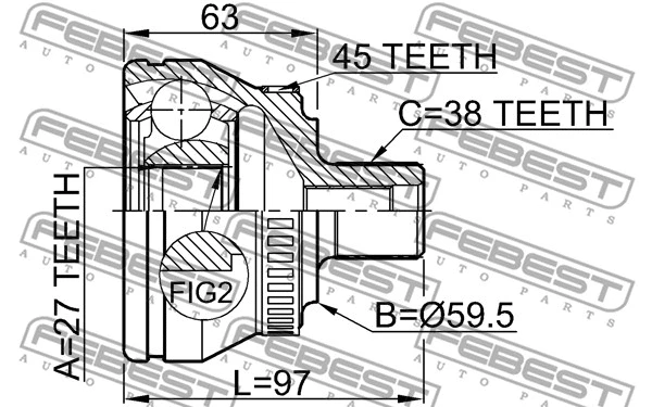 Joint Kit, drive shaft