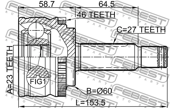 Joint Kit, drive shaft