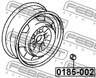 Wheel Nut (0185-002)