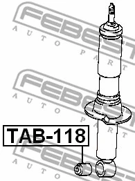 Spacer Bush, shock absorber