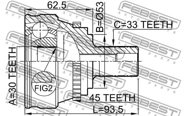 Joint Kit, drive shaft