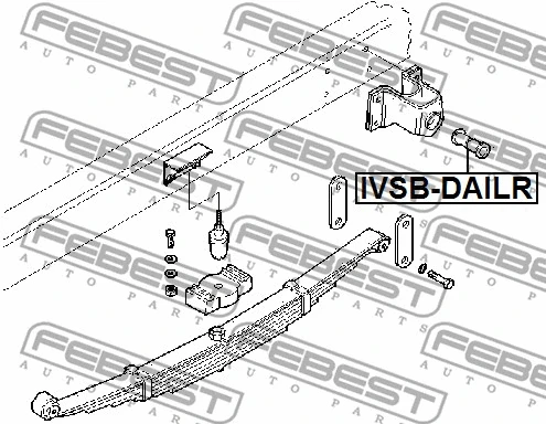 Bushing, leaf spring