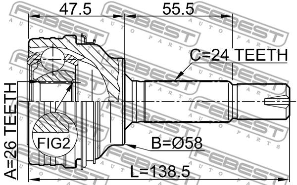 Joint Kit, drive shaft
