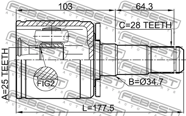 Joint Kit, drive shaft
