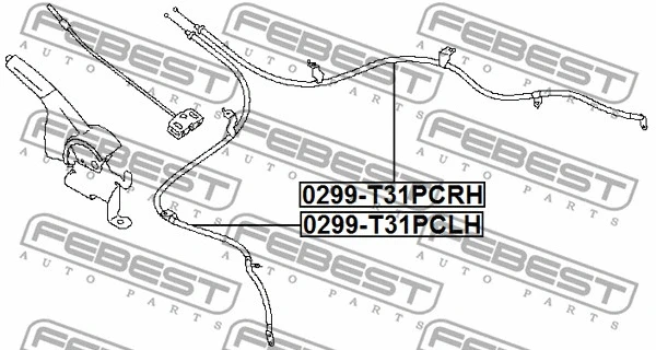 Cable Pull, parking brake