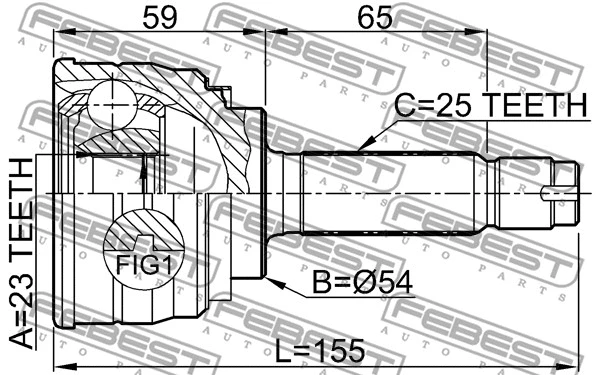 Joint Kit, drive shaft