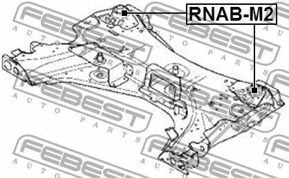 Bushing, axle beam