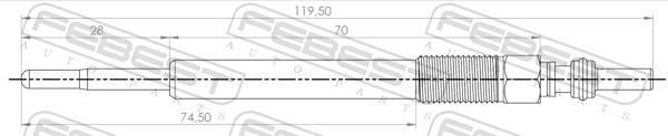 Glow Plug (18642-005)