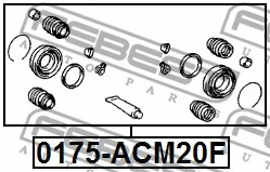 Repair Kit, brake caliper