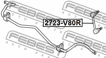 Link/Coupling Rod, stabiliser bar