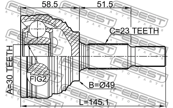 Joint Kit, drive shaft